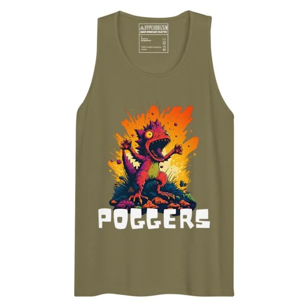 Poggers Gamer Talk Tank Top - Image 5