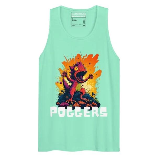 Poggers Gamer Talk Tank Top - Image 3