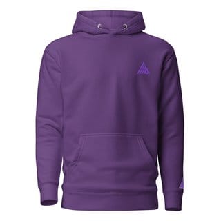HYPEssentials Purple Hoodie for Winter